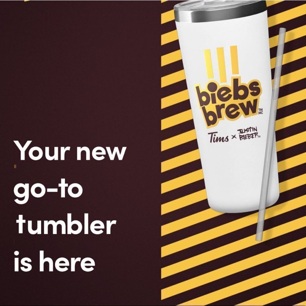 𝅺NEW limited edition biebs brew tumblr​​
